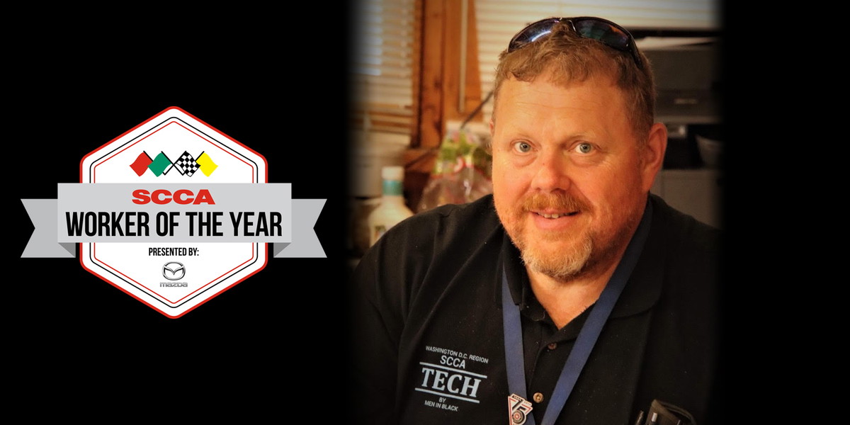 Giving Back has Led Joseph Menowsky III from the Driver’s Seat to Scrutineering, and becoming an SCCA Worker of the Year