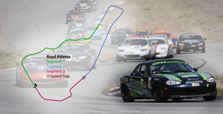 Segment Splits Join SCCA Pit Board Online for Road Atlanta Majors